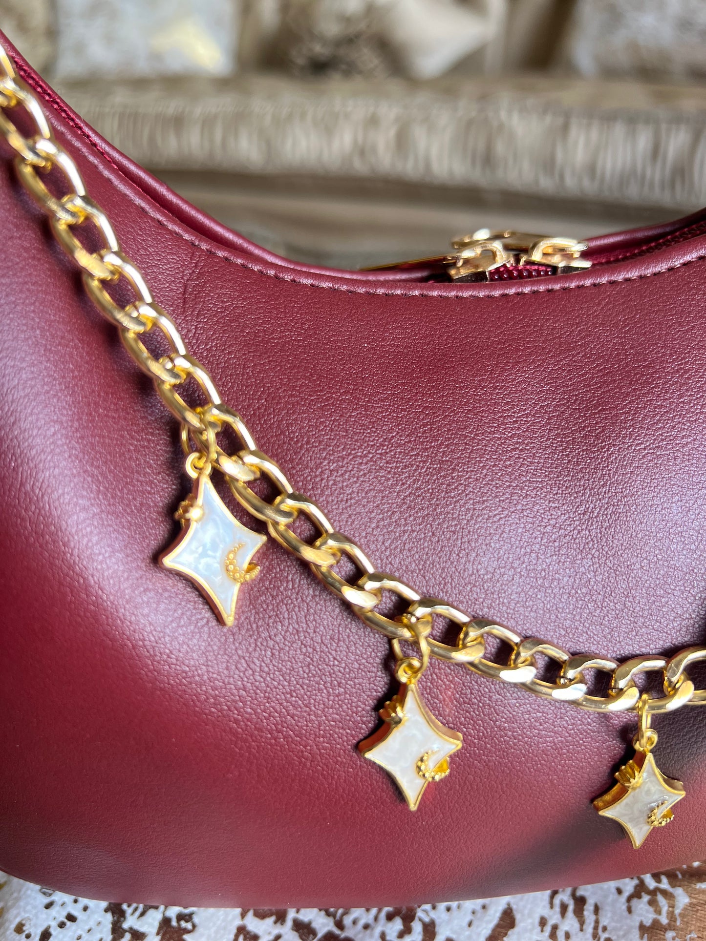 Ruby Moon Hobo Bag
