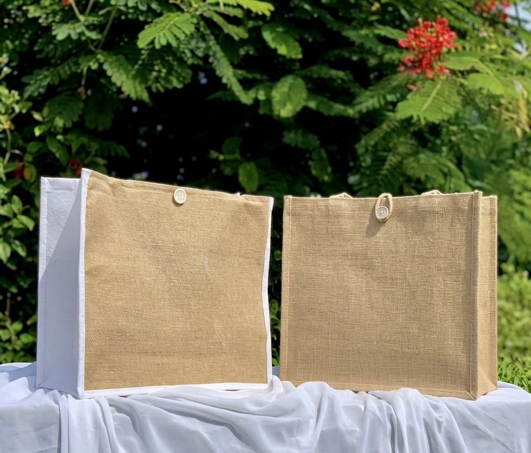 Jute Summer Tote bags