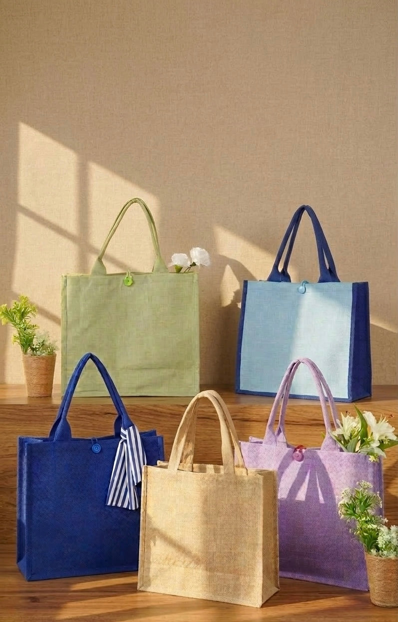 Jute Summer Tote bags
