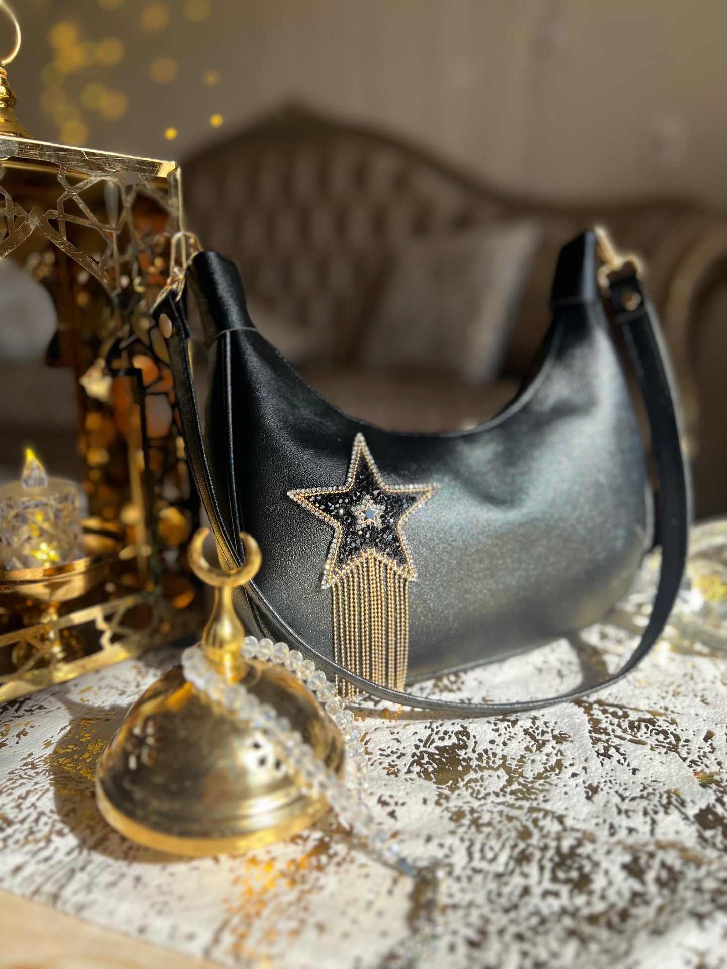 Midnight Star Hobo bag
