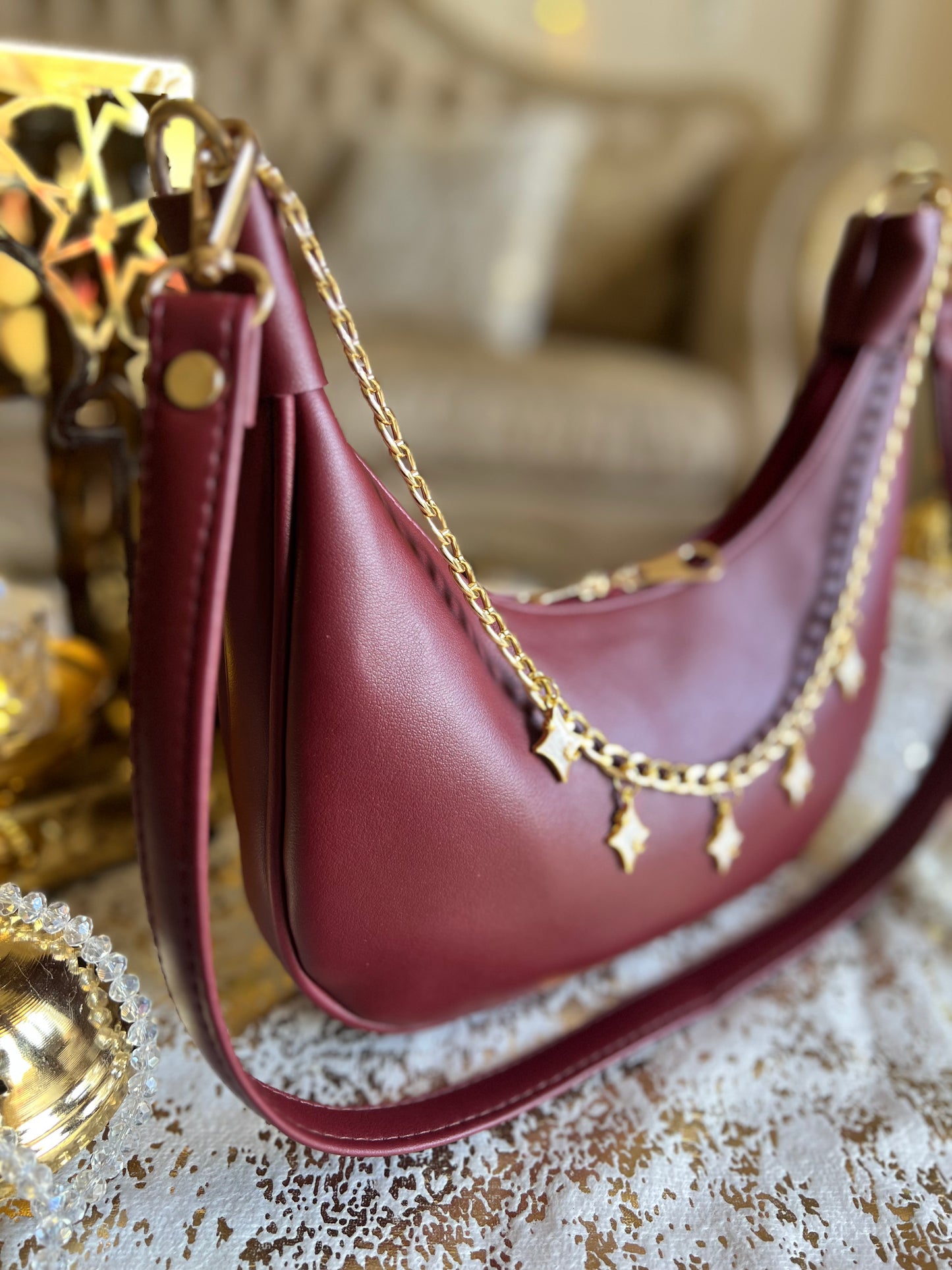 Ruby Moon Hobo Bag