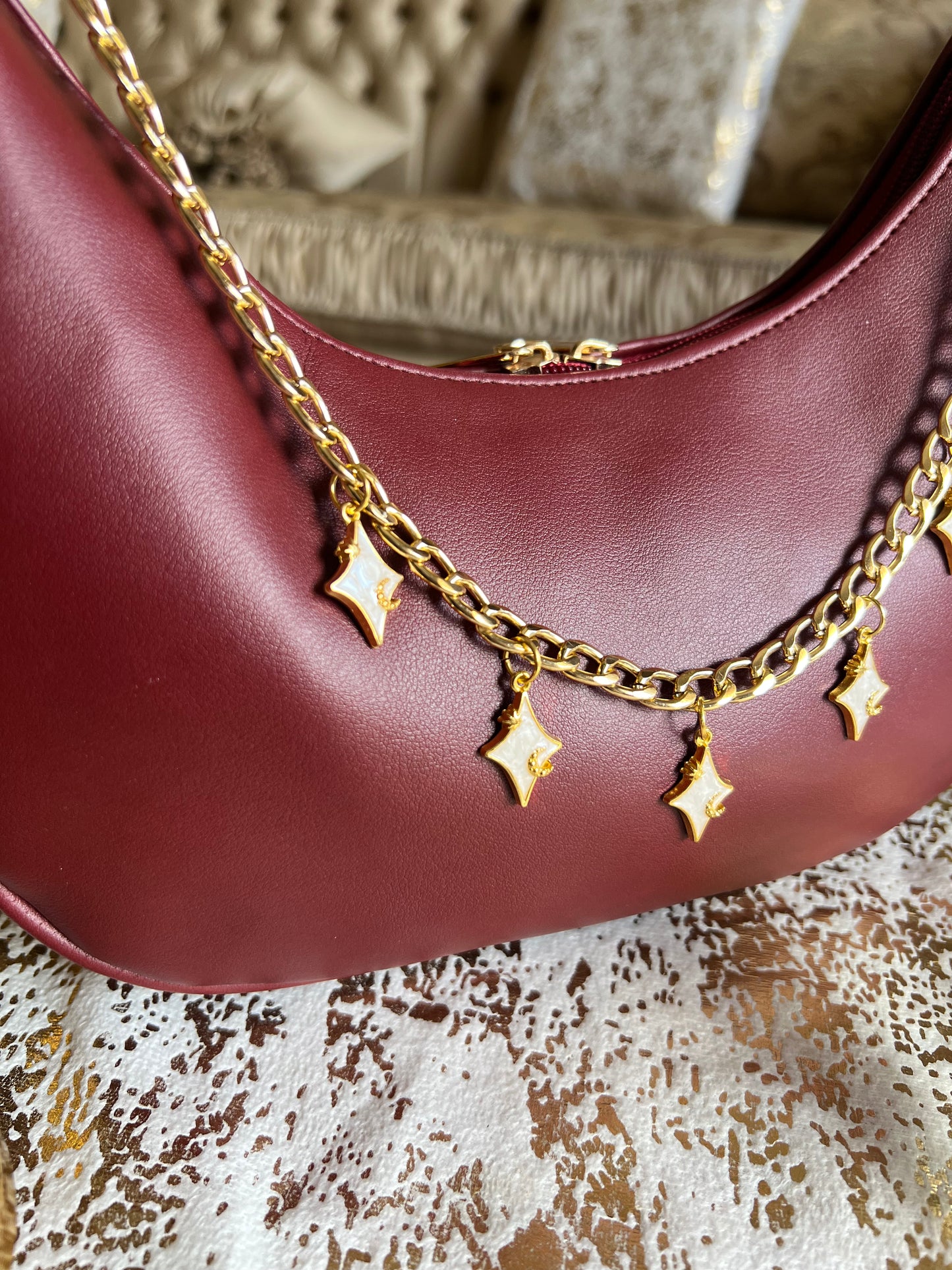 Ruby Moon Hobo Bag